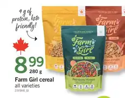 Fortinos FARM GIRL CEREAL, 280 G offer