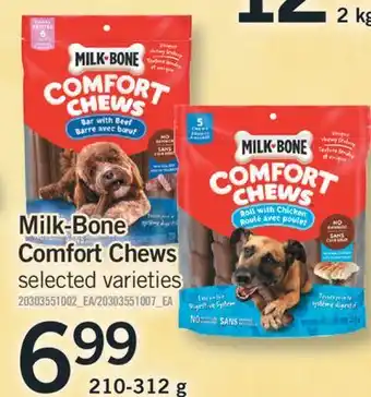 Fortinos MILK-BONE COMFORT CHEWS, 210-312 g offer