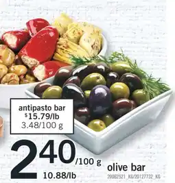 Fortinos OLIVE BAR offer