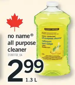 Fortinos NO NAME ALL PURPOSE CLEANER, 1.3 L offer