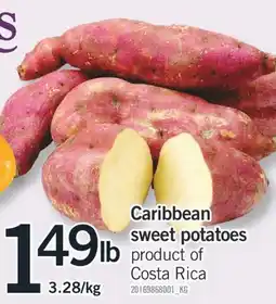 Fortinos CARIBBEAN SWEET POTATOES offer
