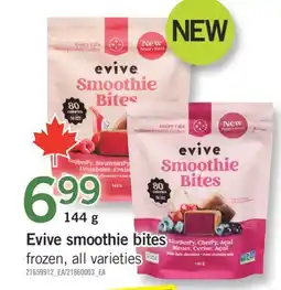 Fortinos EVIVE SMOOTHIE BITES, 144 G offer
