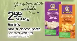 Fortinos ANNIE'S MAC & CHEESE PASTA, 57-170 G offer