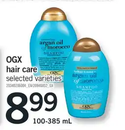 Fortinos OGX HAIR CARE, 100-385 mL offer