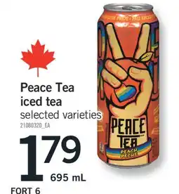 Fortinos PEACE TEA ICED TEA, 695 mL offer