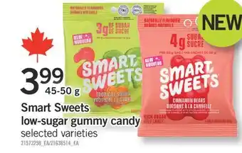 Fortinos SMART SWEETS LOW-SUGAR GUMMY CANDY, 45-50 G offer