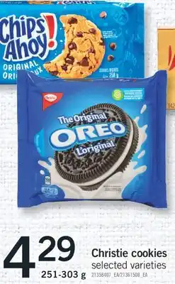 Fortinos CHRISTIE COOKIES, 251-303 g offer