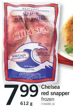 Fortinos CHELSEA RED SNAPPER, 612 g offer