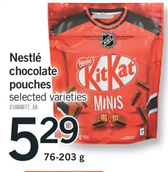 Fortinos NESTLÉ CHOCOLATE POUCHES, 76-203 g offer