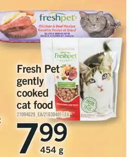 Fortinos FRESH PET GENTLY COOKED CAT FOOD, 454 g offer
