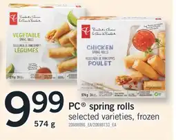 Fortinos PC SPRING ROLLS, 574 g offer