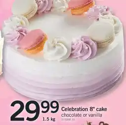 Fortinos CELEBRATION 8 CAKE, 1.5 kg offer