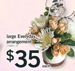 Fortinos LARGE EVERYDAY ARRANGEMENT offer