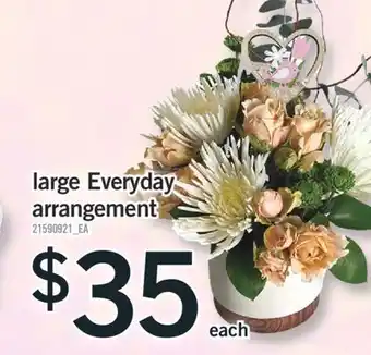 Fortinos LARGE EVERYDAY ARRANGEMENT offer