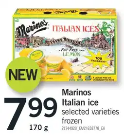 Fortinos MARINOS ICE ITALIAN, 170 g offer
