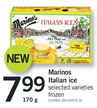 Fortinos MARINOS ICE ITALIAN, 170 g offer