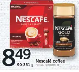 Fortinos NESCAFÉ COFFEE, 90-351 g offer