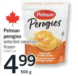 Fortinos PELMAN PEROGIES, 500 g offer