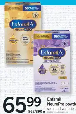 Fortinos ENFAMIL NEUROPRO POWDER, 862/890 g offer