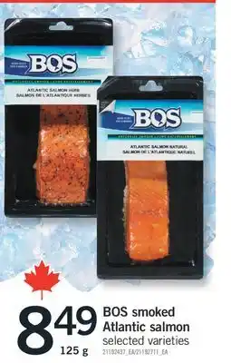 Fortinos BOS SMOKED ATLANTIC SALMON, 125 g offer