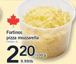 Fortinos FORTINOS PIZZA MOZZARELLA offer