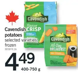 Fortinos CAVENDISH POTATOES, 400-750 g offer