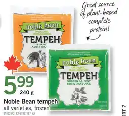 Fortinos NOBLE BEAN TEMPEH, 240 G offer