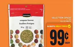 Food Basics SELECTION SPICES offer