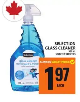 Food Basics SELECTION GLASS CLEANER offer