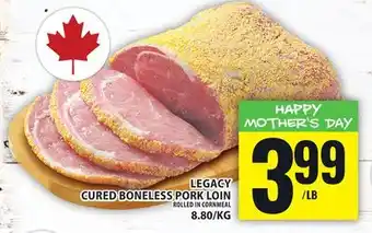 Food Basics LEGACY CURED BONELESS PORK LOIN offer