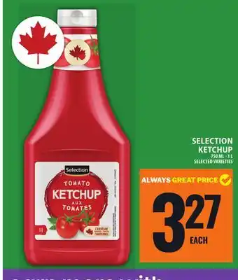 Food Basics SELECTION KETCHUP offer