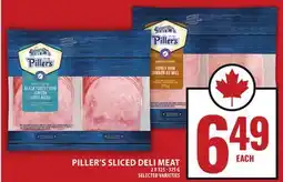 Food Basics PILLER'S SLICED DELI MEAT offer