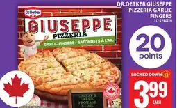 Food Basics DR.OETKER GIUSEPPE PIZZERIA GARLIC FINGERS offer