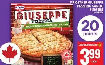 Food Basics DR.OETKER GIUSEPPE PIZZERIA GARLIC FINGERS offer