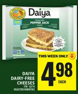 Food Basics DAIYA DAIRY-FREE CHEESES offer