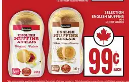 Food Basics SELECTION ENGLISH MUFFINS offer