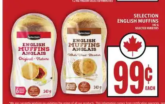 Food Basics SELECTION ENGLISH MUFFINS offer