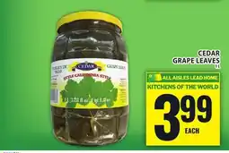 Food Basics CEDAR GRAPE LEAVES offer