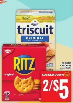 Food Basics CHRISTIE CRACKERS offer
