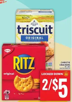 Food Basics CHRISTIE CRACKERS offer