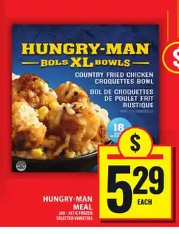 Food Basics HUNGRY-MAN MEAL offer