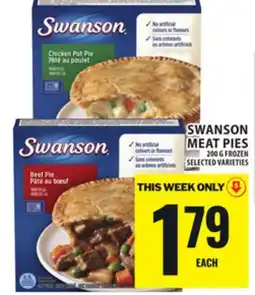 Food Basics SWANSON MEAT PIES offer