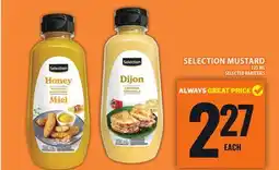 Food Basics SELECTION MUSTARD offer