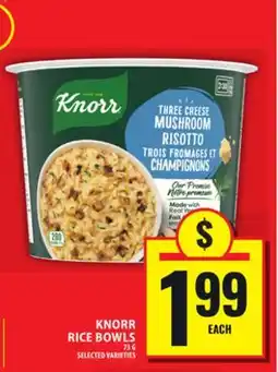 Food Basics KNORR RICE BOWLS offer