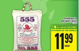 Food Basics PHOENICIA BASMATI RICE offer