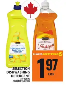 Food Basics SELECTION DISHWASHING DETERGENT offer