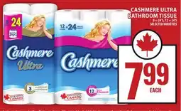 Food Basics CASHMERE ULTRA BATHROOM TISSUE offer