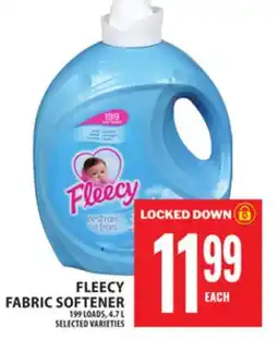 Food Basics FLEECY FABRIC SOFTENER offer