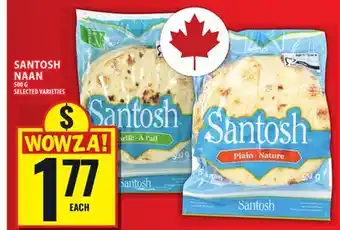 Food Basics SANTOSH NAAN offer