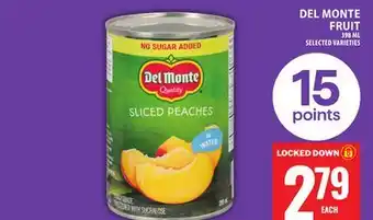 Food Basics DEL MONTE FRUIT offer